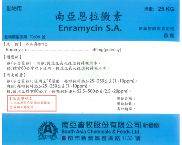 ENRAMYCIN S.A.