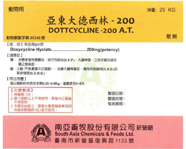 DOTTCYCLINE-200 A.T.